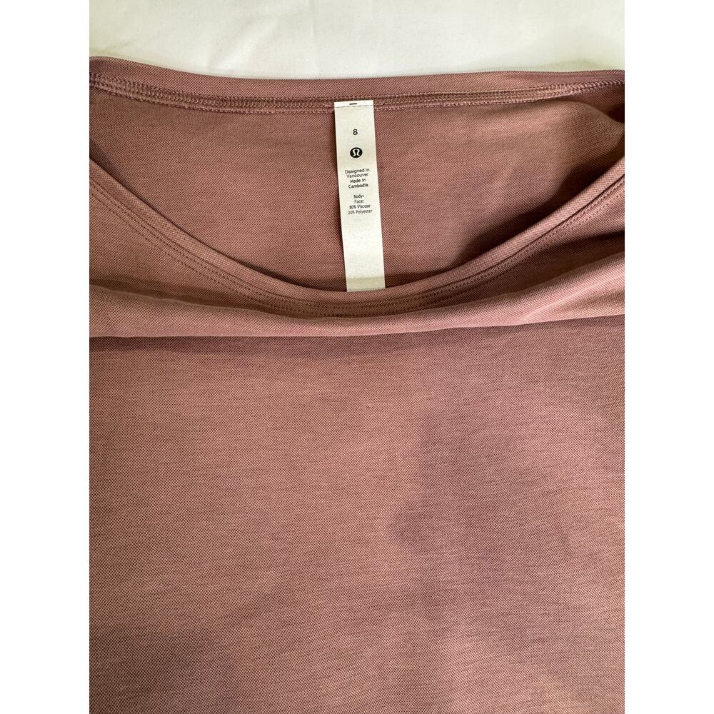 Lululemon Back in Action Short-Sleeve Shirt *Pique - Picture 5 of 8